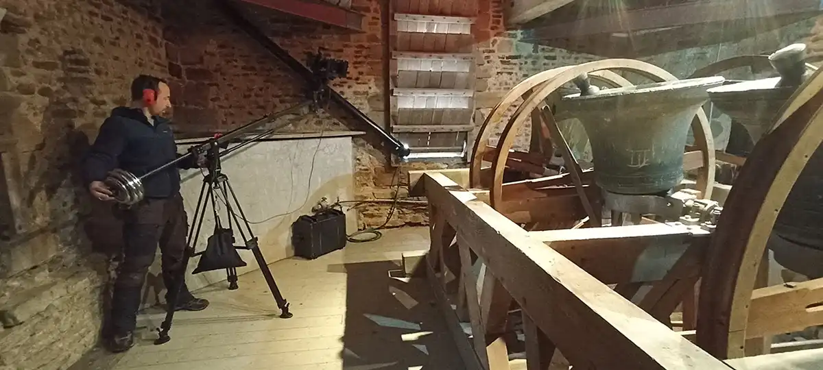 Behind the scenes